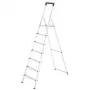 Hailo L40 StandardLine 4-stopniowa drabina aluminiowa z poręczą bezpieczeństwa, 150 kg, EN 131