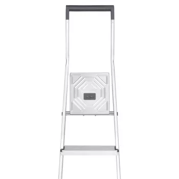 Hailo L40 StandardLine 4-stopniowa drabina aluminiowa z poręczą bezpieczeństwa, 150 kg, EN 131