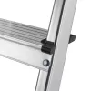 Hailo L40 StandardLine 4-stopniowa drabina aluminiowa z poręczą bezpieczeństwa, 150 kg, EN 131
