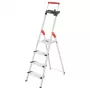HAILO L85 ComfortLine Aluminiowa drabina domowa 4-stopniowa