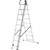 HAILO ProfiStep Combi Drabina Aluminiowa 3x9 Stopni