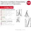 HAILO ProfiStep Combi Drabina Aluminiowa 3x9 Stopni