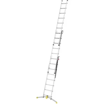 HAILO Drabina wielofunkcyjna HobbyLOT aluminiowa 2x8 + 1x9 stopni