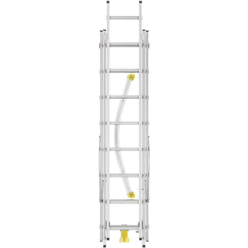 HAILO Drabina wielofunkcyjna HobbyLOT aluminiowa 2x8 + 1x9 stopni