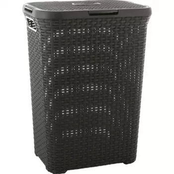 Curver Style 60L Kosz na pranie Ciemnoszary