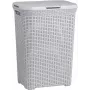 Kosz na pranie Curver Natural Style 60L Jasnoszary