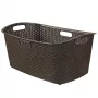 Kosz na pranie CURVER My Style 47L Ciemny brąz 60x39x28cm