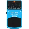 Behringer TM300 Tube Amp Modeler Effects Pedal dla gitary elektrycznej, niebiesko/czarny