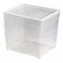 CURVER Pudełko tekstylne z pokrywką 33L Przezroczyste 39,5x34,2x34,3cm