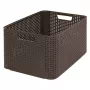 CURVER Box Style L 43,6 x 32,6 x 23 cm Ciemnobrązowe Pudełko do Przechowywania