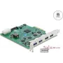 Karta Delock PCI Express x4 na 4 x USB 5 Gbps USB Type-A Quad Channel