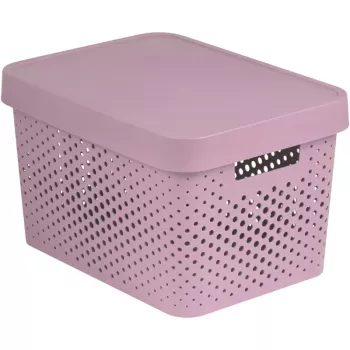 Plecak szkolny CURVER Recycled Infinity 17L 36x27x22 cm Różowy