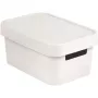 CURVER Infinity Recycled pudełko do przechowywania 4,5 l z pokrywką, 27 x 19 x 12 cm, białe