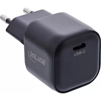 Zasilacz sieciowy InLine USB-C GaN 100W PD PPS AVS Czarny