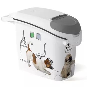 CURVER Pets Life Pojemnik na karmę dla psa 15L Antracytowy