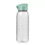 Butelka CURVER Dots 0,45L Przezroczysta/Zielona
