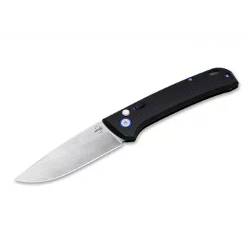 Böker Plus FRND Silver składany nóż D2 Steel Frame Lock EDC
