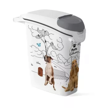 CURVER Pets Life Pojemnik na karmę dla psa 10kg 23L Airtight Plastic