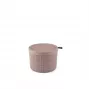 CURVER Jute okrągły kosz do przechowywania z pokrywką 2L różowy 17x13cm