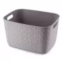 Kosz do przechowywania Curver Softex L 19L szaro-brązowy 37,9x29,2x22,1cm