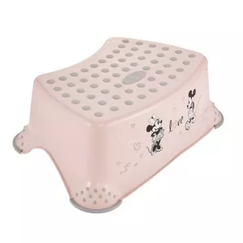 keeeper Stopień Tomek Minnie Mouse, 40,5 x 28,5 x 14 cm, Różowy, Nośność 120 kg, Antypoślizgowy
