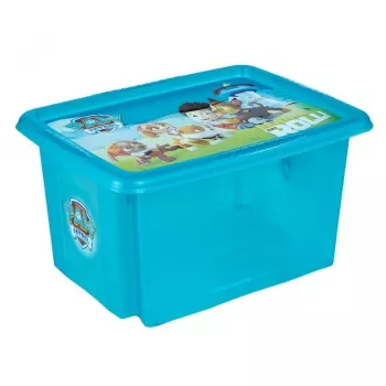 KEEEPER Pudełko z pokrywką 15L Karolina Paw Patrol 38x29,5x20,5 cm Jasnoniebieski