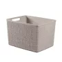 Kosz CURVER Jute L 20L 36x28x23cm Beżowy