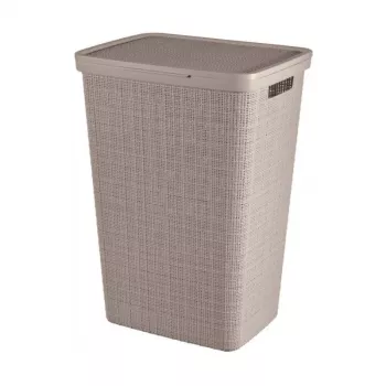 CURVER Kosz na pranie Jute 58L 43x34x60cm Beżowy