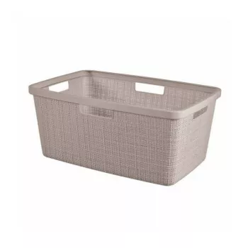 Kosz na pranie CURVER Jute 46L 59x39x26cm Beżowy