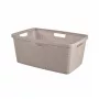 Kosz na pranie CURVER Jute 46L 59x39x26cm Beżowy