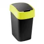 Curver Flip Bin 9L czarno-żółty kosz na śmieci