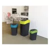 Curver Flip Bin 9L czarno-żółty kosz na śmieci