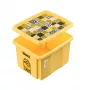 KEEEPER Pudełko z pokrywką 15L Karolina „Minions Mosaic” 38x29,5x20,5 cm Żółty