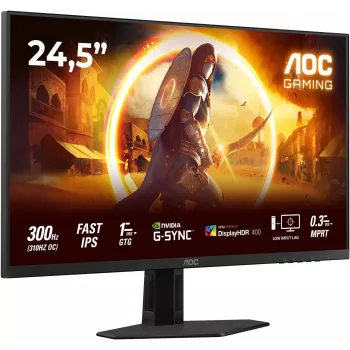 AOC 25G4SRE 24,5 inch Full HD IPS monitor gamingowy, 180Hz, 0,5ms, DisplayHDR 400, FreeSync Premium, z regulacją wysokości AOC 25G4SRE