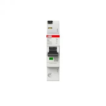 ABB SX201-B6 6 A jednobiegunowy wyłącznik nadprądowy o charakterystyce B, 230/400 V AC, 6 kA 2CDS251003R0065