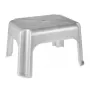 Taboret KEEEPER Stool Tim 36,5 x 30 x 24 cm Jasne Srebro, Bambus z Certyfikatem FSC, Nośność 150 kg