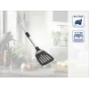 LEIFHEIT ProLine Łopatka nylonowa ze stalowym uchwytem, 33 cm, czarna