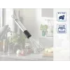 LEIFHEIT ProLine Mini Trzepaczka do jajek ze stali nierdzewnej 20 cm 103030