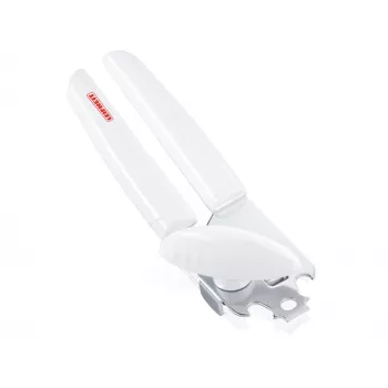 LEIFHEIT Otwieracz do puszek Exact Manual Stainless Steel with Bottle Opener White/Green