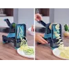 LEIFHEIT Table Scroll Cutter do folii i folii spożywczej, montowany na ścianie, biały