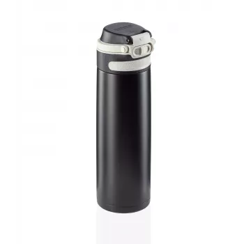 LEIFHEIT Thermo Flip 600ml czarny izolowany kubek termiczny