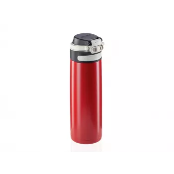 LEIFHEIT Kubek termiczny Flip 600ml Czerwony