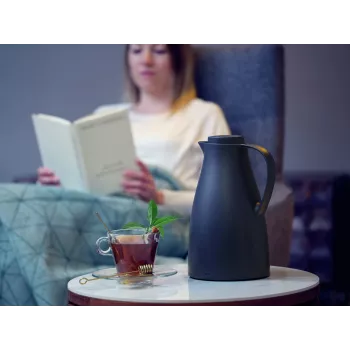 LEIFHEIT Thermos Harmonic Blue 1L próżniowy dzbanek termiczny