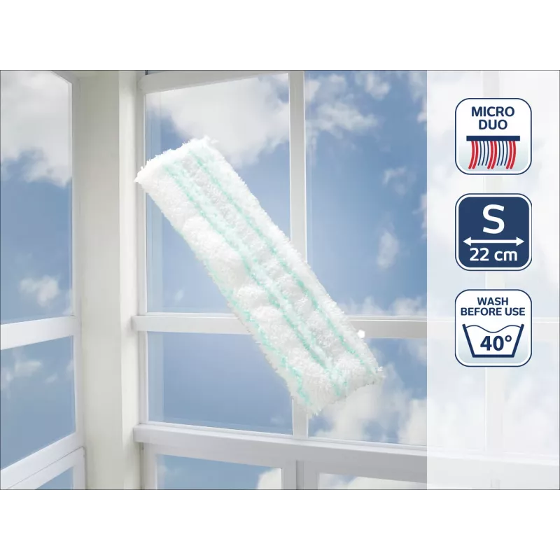 LEIFHEIT Gąbka zamienna do szczotki do okien Window & Frame Cleaner 3in1 Mini micro duo
