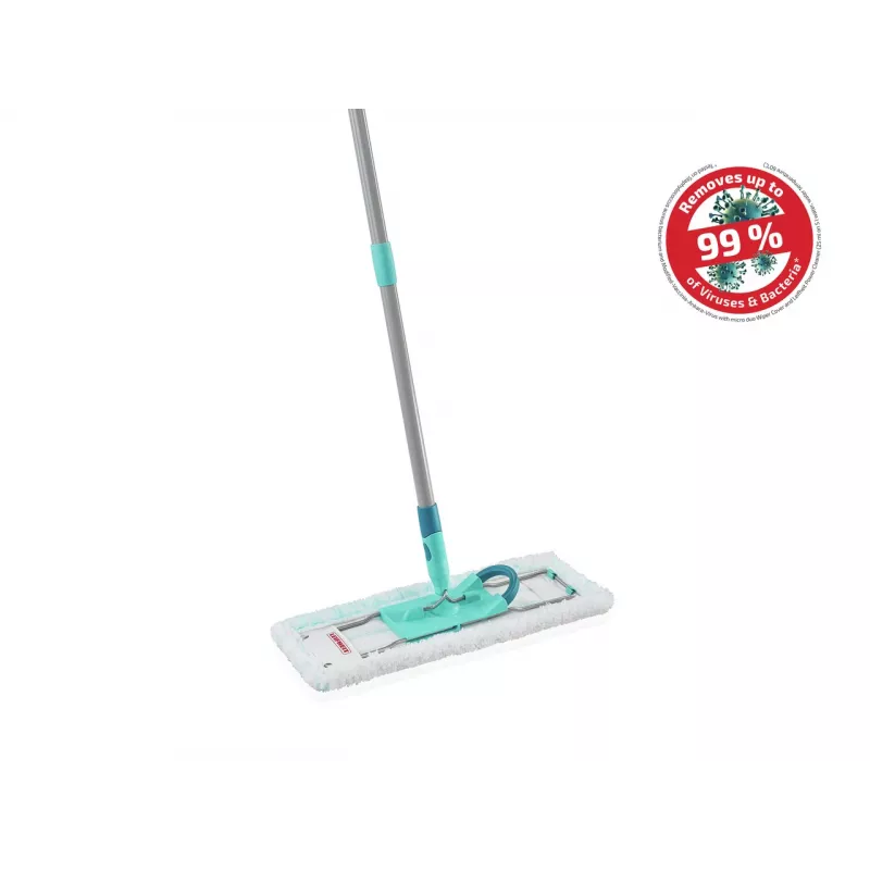 LEIFHEIT Profi XL Micro Duo 42 cm szczotka do podłóg ze składanym trzonkiem