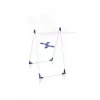 LEIFHEIT Classic 200 Flex Suszarka na Pranie, 20 m Długości Suszenia, Składana Suszarka Wolnostojąca ze Skrzydłami, Biało/Niebieska