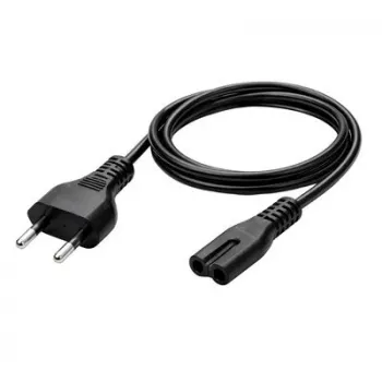 MediaRange MRCS346 kabel zasilający IEC 1,5m Europlug do C7 Figure-8 czarny