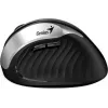UNITEK Genius Ergo 8250S Bezprzewodowa Mysz Ergonomiczna, 1600 DPI, Czarno-Srebrna