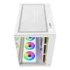 Obudowa komputerowa FSP Fortron M341-WA Mid-Tower ze szkłem hartowanym i 4 wentylatorami ARGB