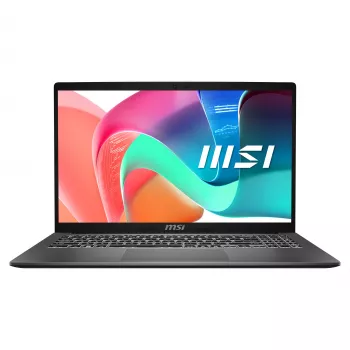 Laptop MSI Modern 15 F1MG-1246FRNN 15,6 inch Full HD IPS, Intel Core i5-1235U, 16GB RAM, 512GB SSD, Windows 11 Pro, klawiatura francuska AZERTY, Classic Black